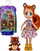 Set kukullash Enchantimals Biloxi Bear and Trail, 15 cm, me ari lodër, shumëngjyrëshe