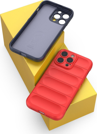 Këllëf telefoni Hurtel Magic Shield, për iPhone 14 Pro Max, TPU i fortë, blu e errët