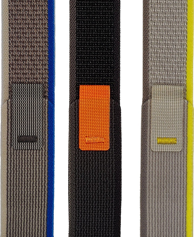 Rrip ore Apple Watch Hurtel Trail Set, 38/40/41mm, velcro, gri me të verdhë