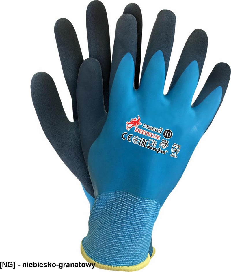Doreza mbrojtëse latex, përfundim sandy, poliestër, gri