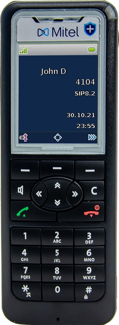 Telefoni pa tel Mitel 622DT SET, me bazë karikimi, gri