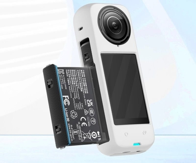 Kapele lente dhe mbrojtës silikoni Puluz PU985W, për Insta360 X4, transparente