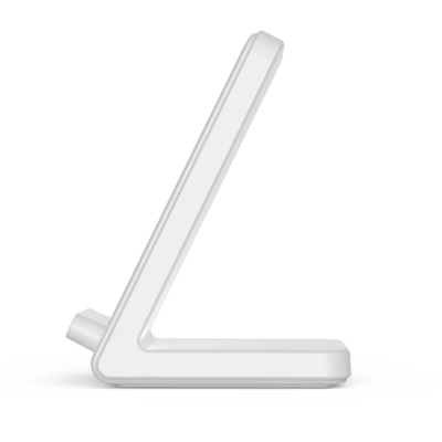 Karikues wireless Tech-Protect Q15W-A40, me stand, 15W, i bardhë
