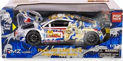 Makina lodër Daff RMZ Hobby Audi R8 LMS, shkalla 1:32, Macau Grand Prix 2020, shumëngjyrëshe
