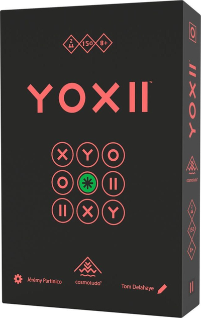 Lojë tavoline Rebel Yoxii, për 2 veta, abstrakte, me shumë ngjyra
