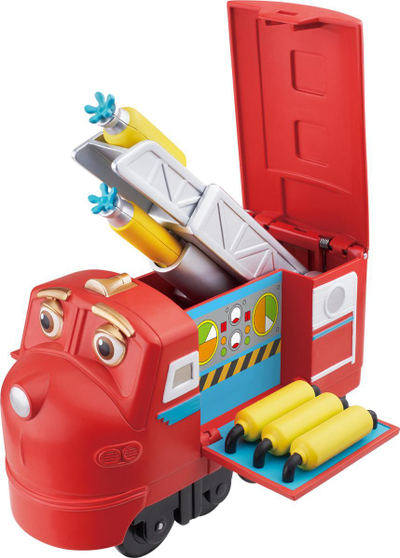 Lodër tren Tm Toys Chuggington Pop and Transform Wilson, plastikë, mekanizëm transformues, shumëngjyrësh - 1