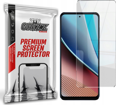 Xham mbrojtës hibrid GrizzGlass për Motorola Moto G Stylus 2023, transparent