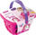 Set pikniku për kalamaj Dolu Unicorn Small Picnic Hamper, me shportë, rozë