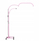 Llambë LED kozmetike MichaelMarinelli Moon Standing GX520R, 45W, me rrota, rozë