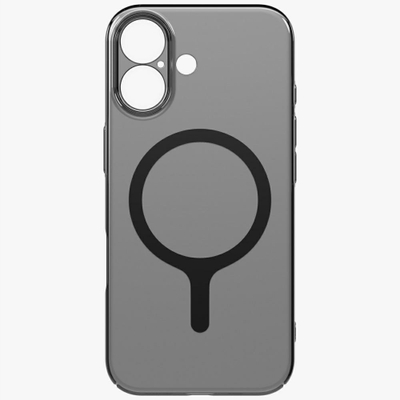 Maskë mbrojtëse Uniq Airsuit për iPhone 17, MagSafe Magclick, e hollë, e zezë
