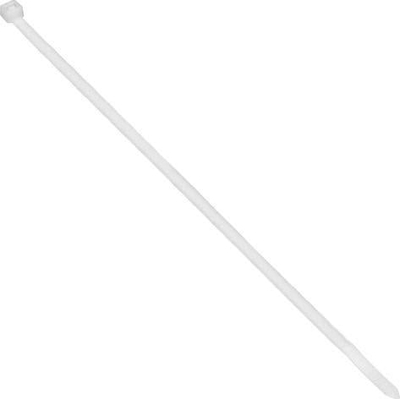 Lidhëse kabllosh plastike, 4.8mm, 300mm, paketim 100 copë, e bardhë