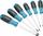 Set kaçavidash Hazet 811T/6, 6 copë, për vida Torx, blu e zezë