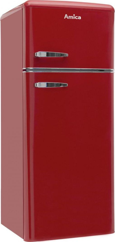 Frigorifer‑kongjelator Amica VD 1442 AR, 208L, A++, i kuq