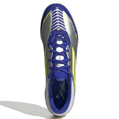 Këpucë futbolli Adidas F50 League Messi TF, Turf, argjendtë