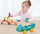 Puzzle Montessori për kalamaj Rainbow Chameleon ZA4532, dru, 18m+