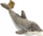 Lodër pelushi Aurora Eco Nation Dolphin, 38 cm, material i ricikluar, gri e bardhë