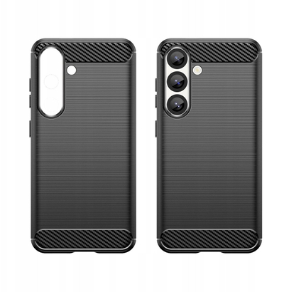 Kapak telefoni Hurtel Carbon Case për Xiaomi Poco F7 Ultra, silikon i butë, i zi
