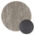 Plano tavoline HPL HM5842.37, rrumbullakët 70cm, concrete