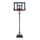 Kosh basketbolli Nils Extreme ZDK321, lartësia i rregullueshëm 150 305 cm, diametri i unazës 45 cm, i zi