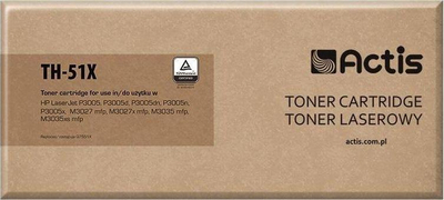 Toneri Actis TH-51X, 13000 faqe, i zi