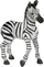 Figurë zebre Papo 50249, 12 × 4 × 11 cm, e bardhë / hirtë