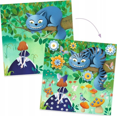 Set kreativ Djeco Fairy Tales Wonderland, dekorim përrallor, për fëmijë, shumëngjyrësh