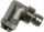 Lidhës këndor InLine 62142, 1/4", për tub 13/10 mm, metalik argjendtë
