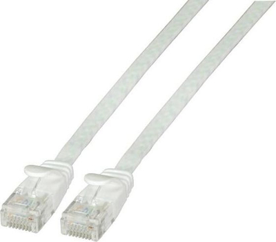 Kabllo rrjeti EFB Elektronik K8107WS.1, RJ45 Cat 6a, 1m, e bardhë