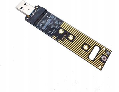 Adapter SSD DeLOCK 64069, M.2 PCIe NVMe, USB A, i zi