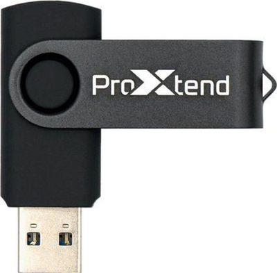 USB ProXtend, 32 GB, e zezë 