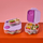 Kuti snack b.box Snack Box, 2 ndarje, hermetike, blu