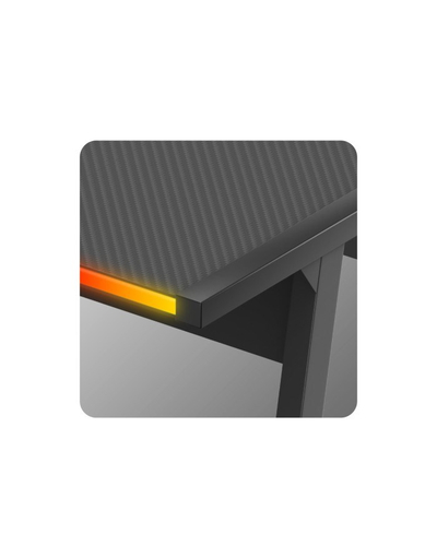 Tavolinë lojërash Huzaro Hero 6.0, RGB LED, e zezë