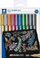 Markera metalik Staedtler Metallic Marker M, set 10 ngjyra, 1-6 mm