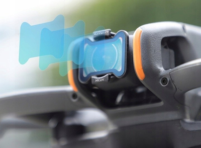 Сив филтер Sunnylife ND16 за дрон DJI Avata 2, со заштитна кутија