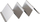 Mbajtëse për tacos Kinghoff KH1804, çelik inox, 2 ose 3 porcione, argjend