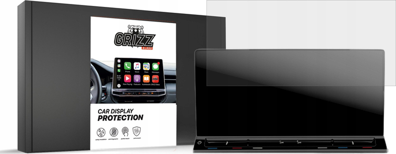 Mbrojtëse ekrani GrizzGlass CarDisplay, matte, për Volkswagen Multivan T7 2021-2024