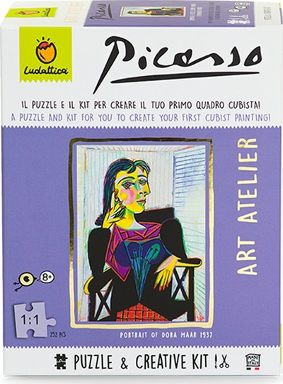 Puzzle LUDATTICA Art Atelier Picasso, 252 copa, 8+, shumëngjyrësh