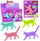 Lodër antistres LeanToys Fidget Cat 24584 57116, puzzle 3D, plastike, shumëngjyrëshe
