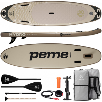 Dërrasë SUP Peme Hydro 320x81x15, me fryrje, set me pompë, Sand Storm