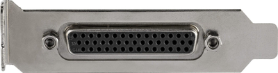Kartë seriale PCIe StarTech PEX4S952LP, 4 porta DB9, low profile, e zezë