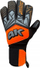 Doreza portieri 4KEEPERS Force V3.23 Junior, Roll Finger, masa 7, të zeza me portokalli