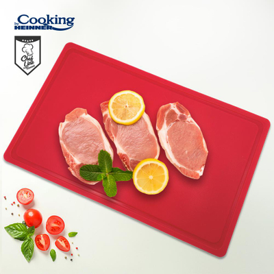 Dërrasë prerëse Heinner HACCP Food Cutter GN1/1, 53x32.5cm, e kuqe