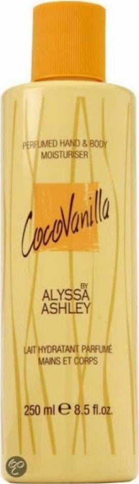 Хидратантен крем Alyssa Ashley CocoVanilla, за раце и тело, 100 ml, со мирис на кокос и ванила