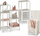 Shportë rrobash Zeller Cabinet Laundry Bin, me kapak, gri
