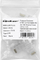 Konektor modular RJ45 Qoltec CAT6, UTP, i artë, 10 copë