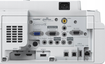 Projektor interaktiv Epson EB-760Wi, 4100 lumen, WXGA, i bardhë