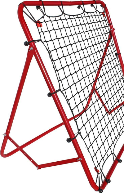 Portë trajnimi Master Rebounder, 100 x 100 cm, me kënd të rregullueshëm, e zezë