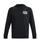 Дуксер со капуљача Under Armour Project Rock Rival Fleece, за мажи, мек памук, црн со бели детали