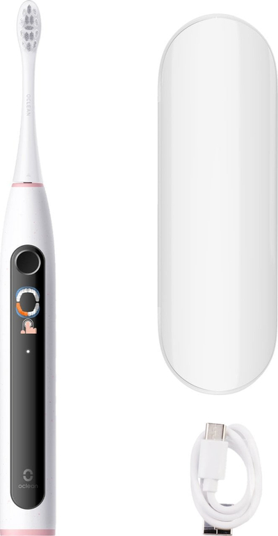 Furçë dhëmbësh elektrike Oclean X Lite Set, sonike smart, ekran me prekje, gri
