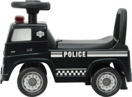 Makina kalëruese Milly Mally Mercedes-Benz Actros Police, për fëmijë 12m+, e zezë